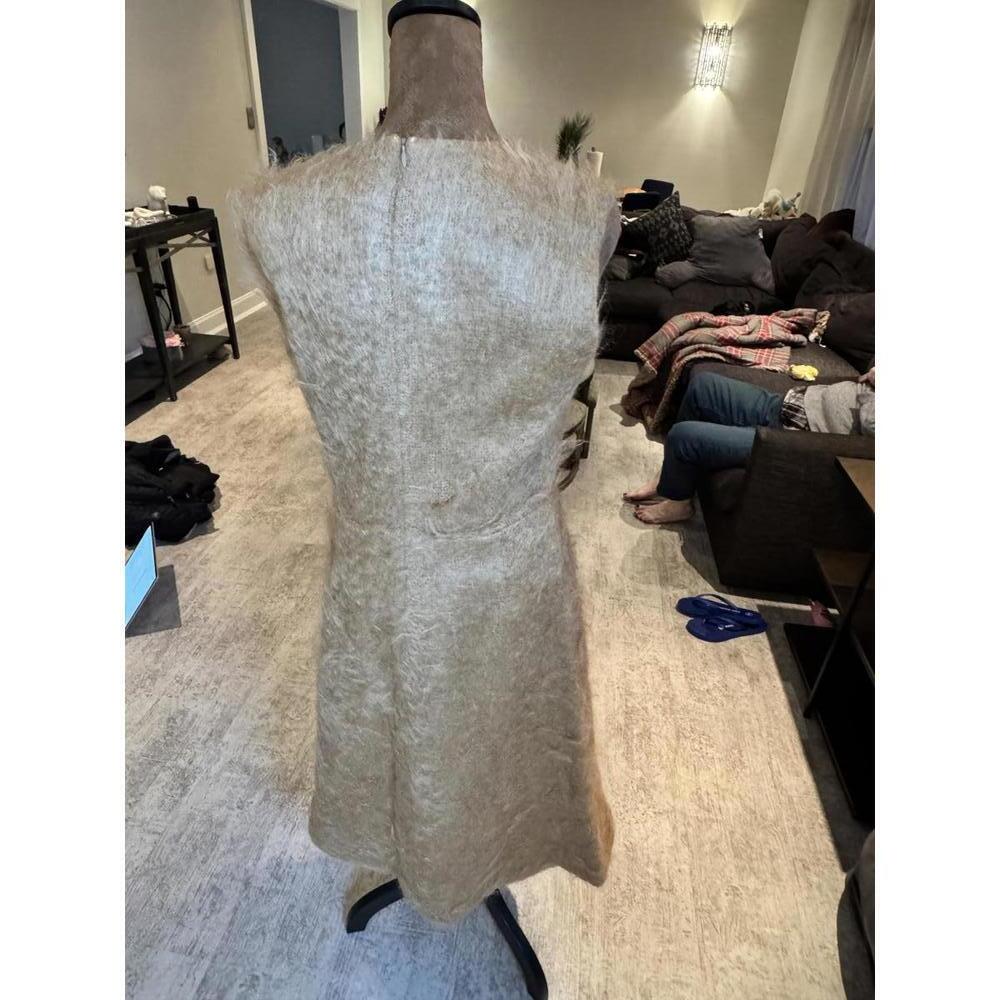 NWT Vintage Deadstock Barneys NY Mohair/Wool Camel dress sz 12 MSRP $675 - Picture 3 of 8
